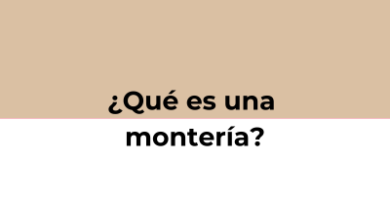 que es una monteria