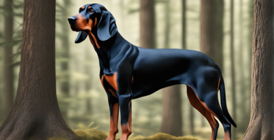 Black and Tan Coonhound