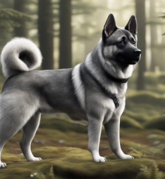 Cazador de Alces Noruego (Elkhound)